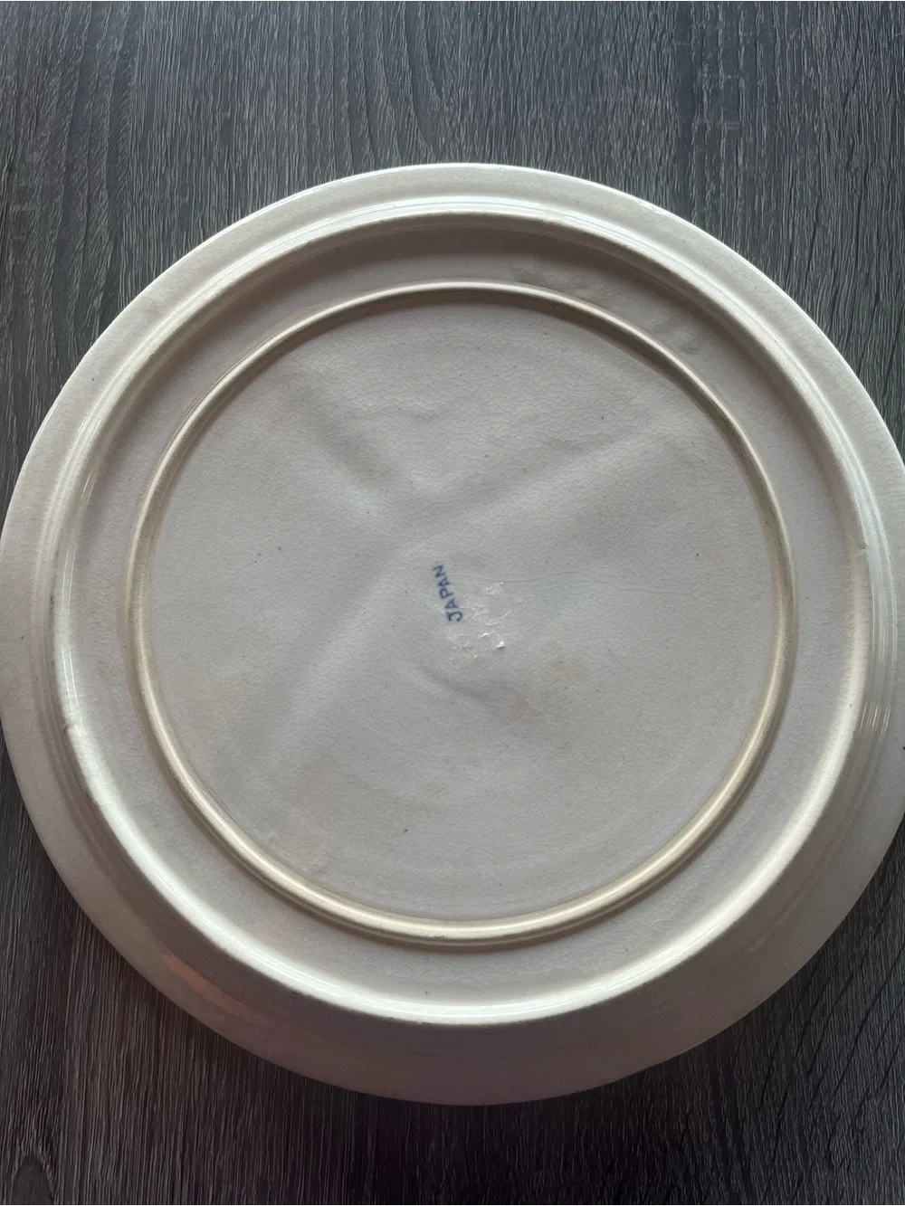 Blue and White Willow Pattern Divided Serving Dish